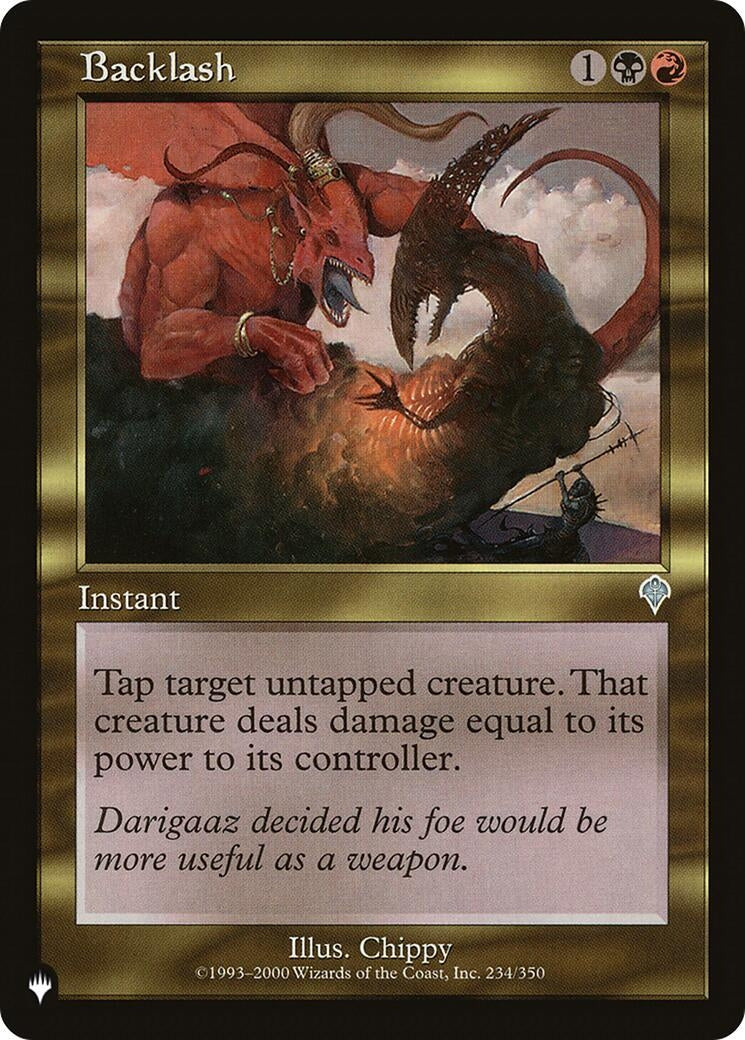 Image for Backlash