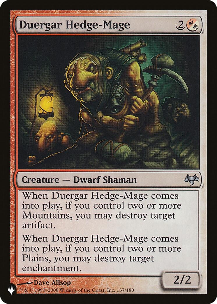 Image for Duergar Hedge-Mage