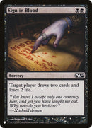 Image for Sign in Blood (M10)