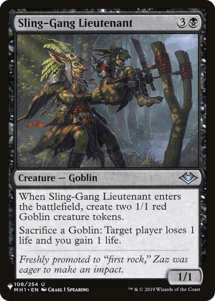Image for Sling-Gang Lieutenant