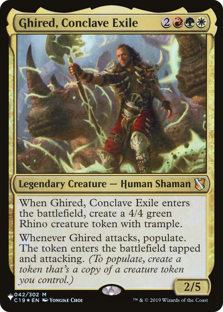 Image for Ghired, Conclave Exile