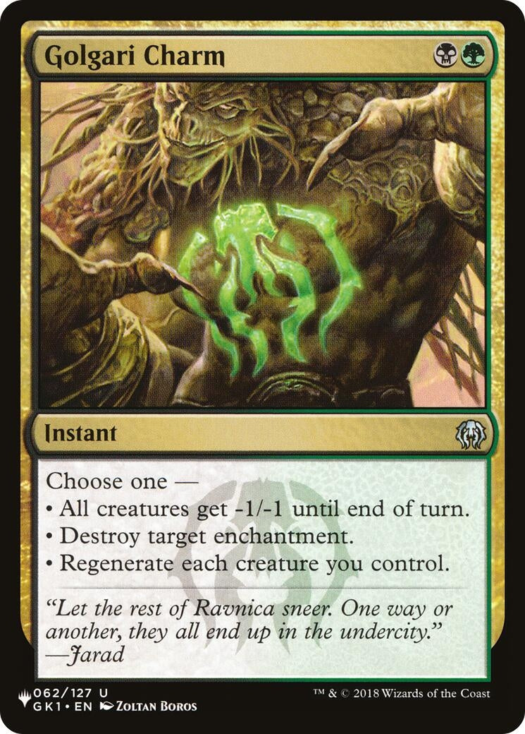 Image for Golgari Charm