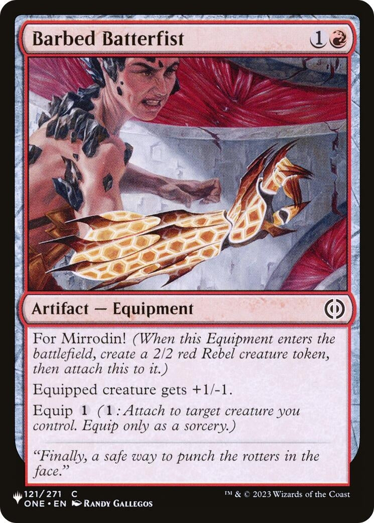 Image for Barbed Batterfist