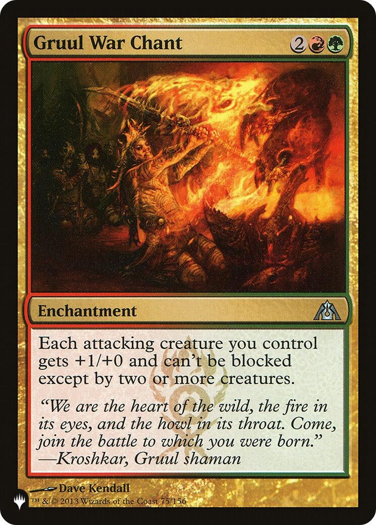 Image for Gruul War Chant