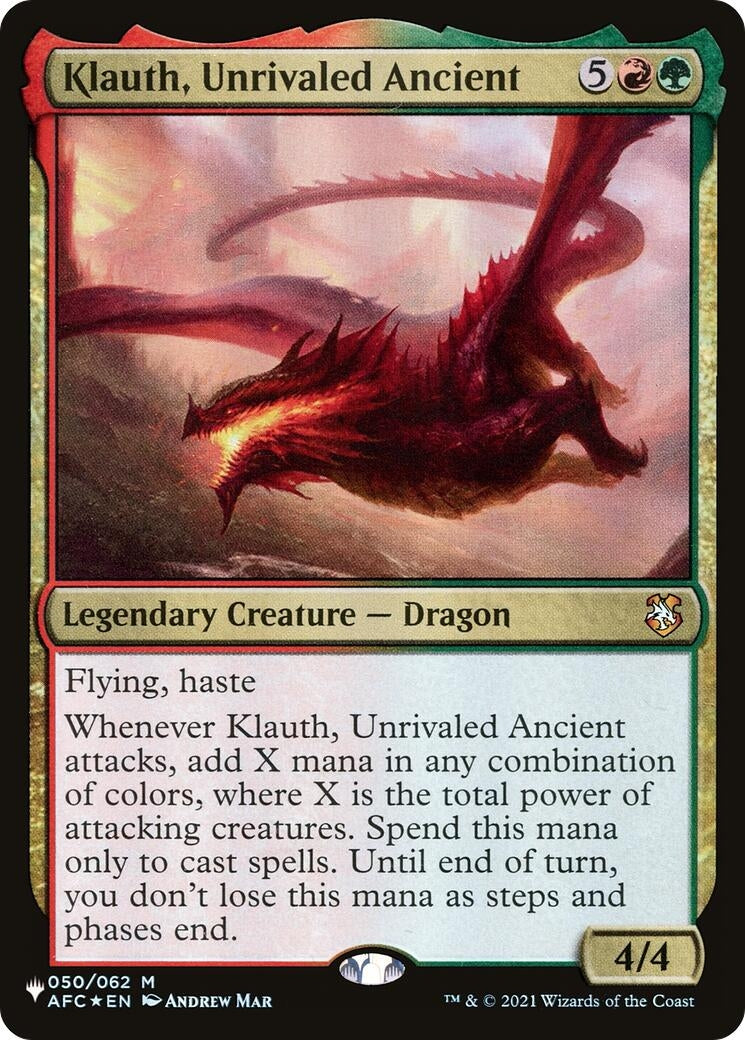 Image for Klauth, Unrivaled Ancient