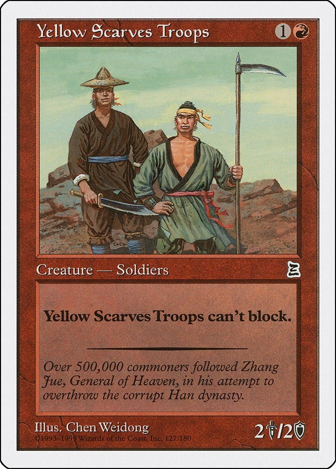 Yellow Scarves Troops (127) [PTK]