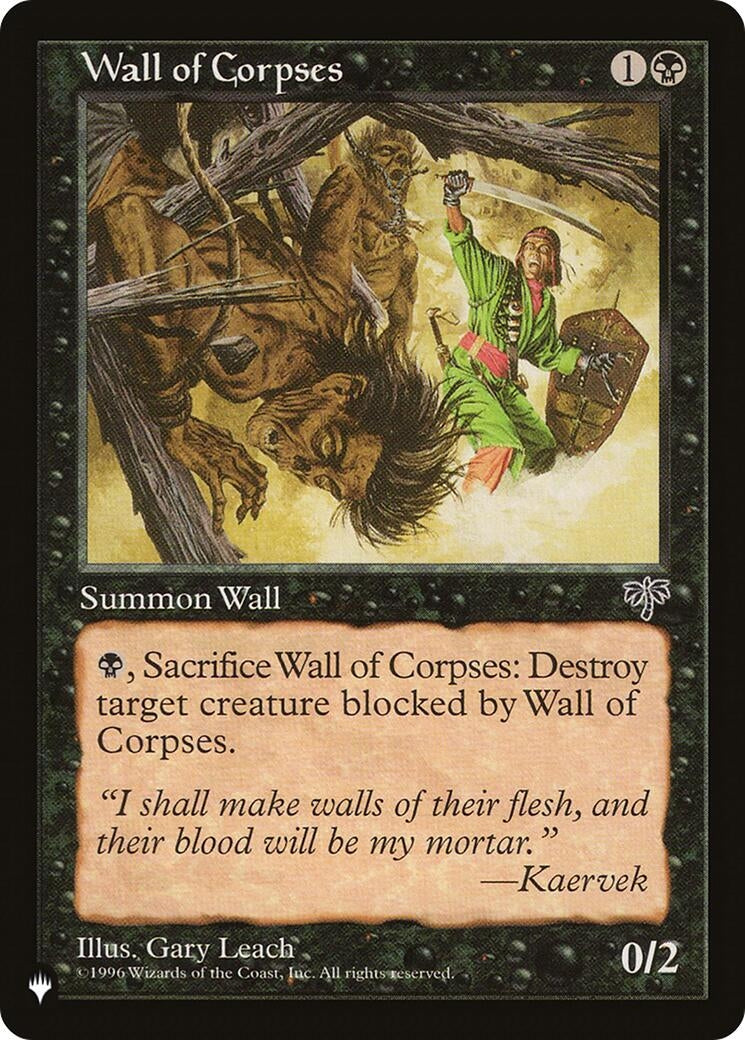 Image for Wall of Corpses