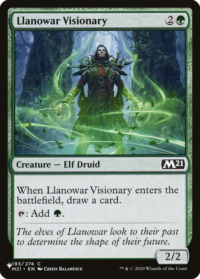 Image for Llanowar Visionary
