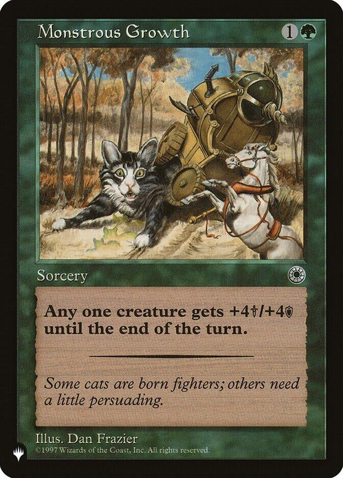 Image for Monstrous Growth (Flavor Text)