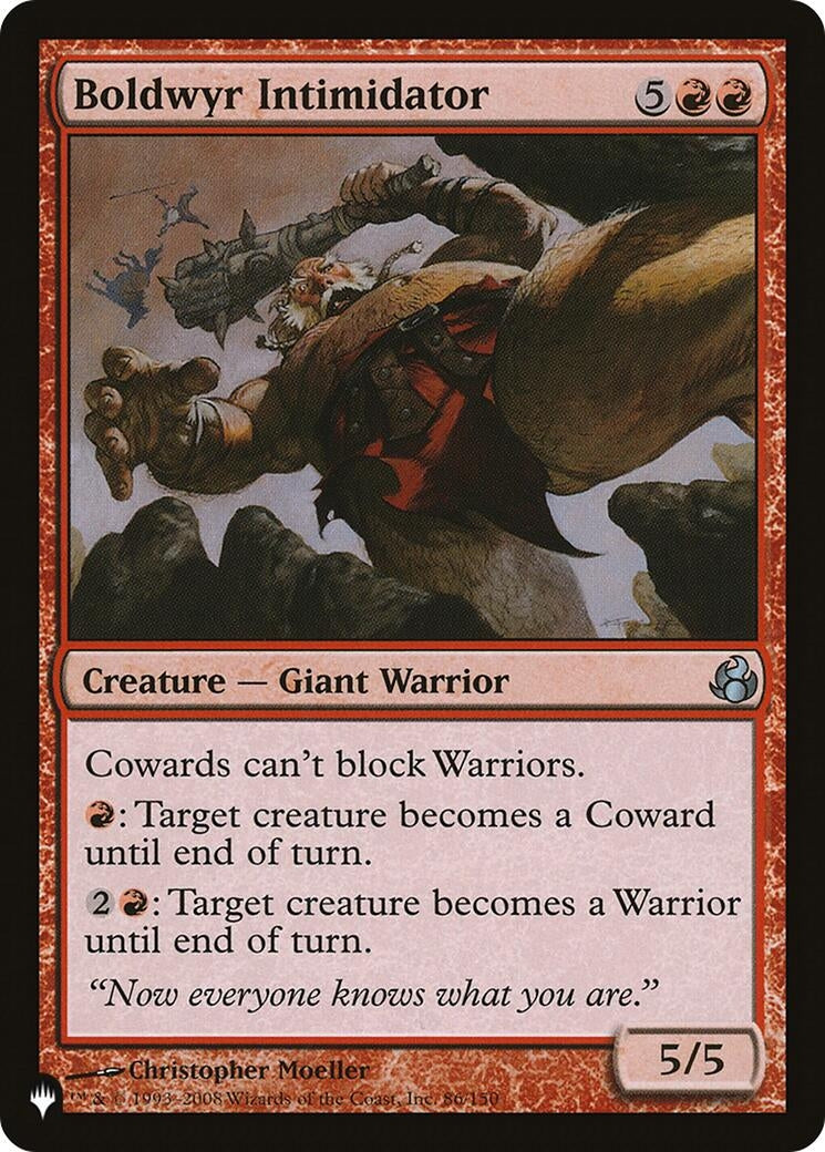 Image for Boldwyr Intimidator
