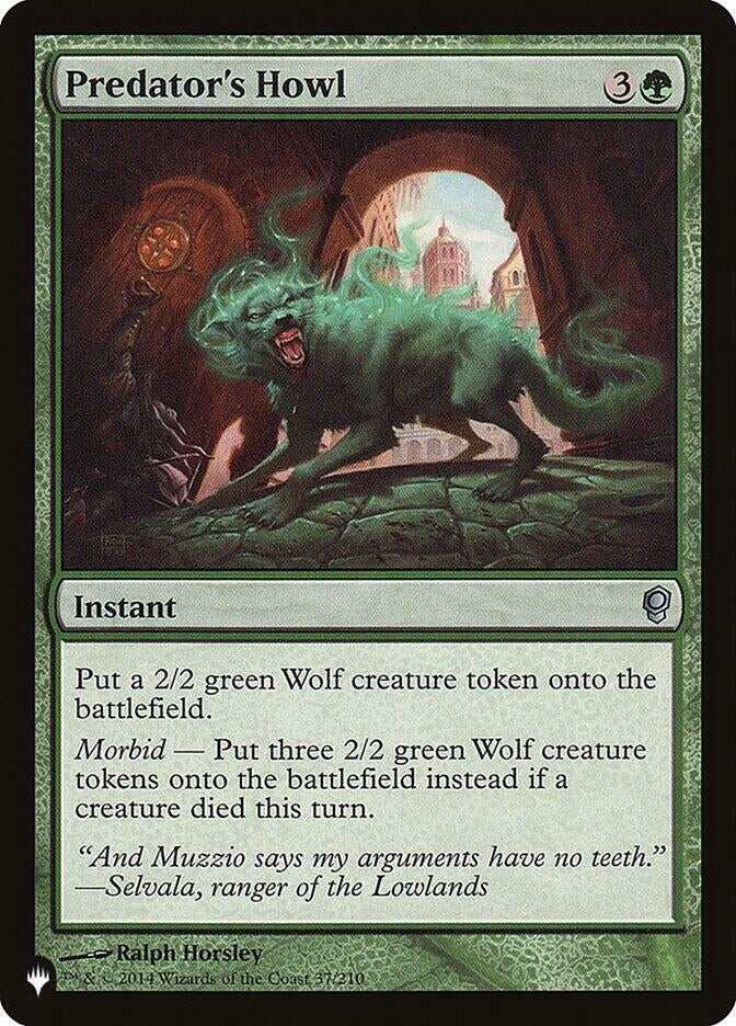 Image for Predator's Howl