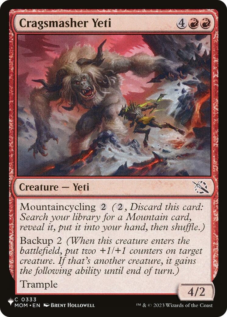 Image for Cragsmasher Yeti