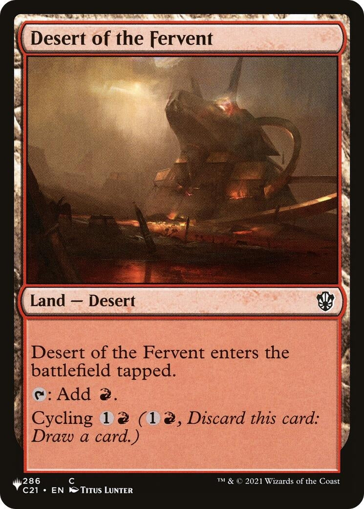 Image for Desert of the Fervent