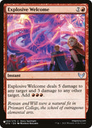 Image for Explosive Welcome