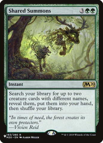 Image for Shared Summons
