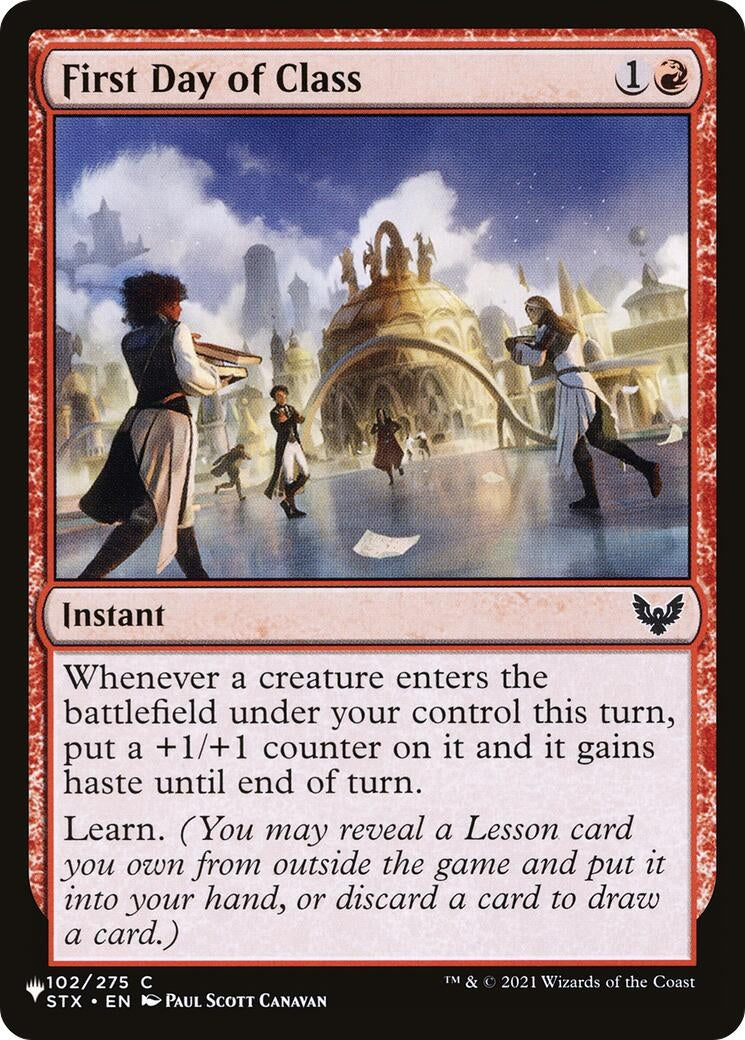 Image for First Day of Class