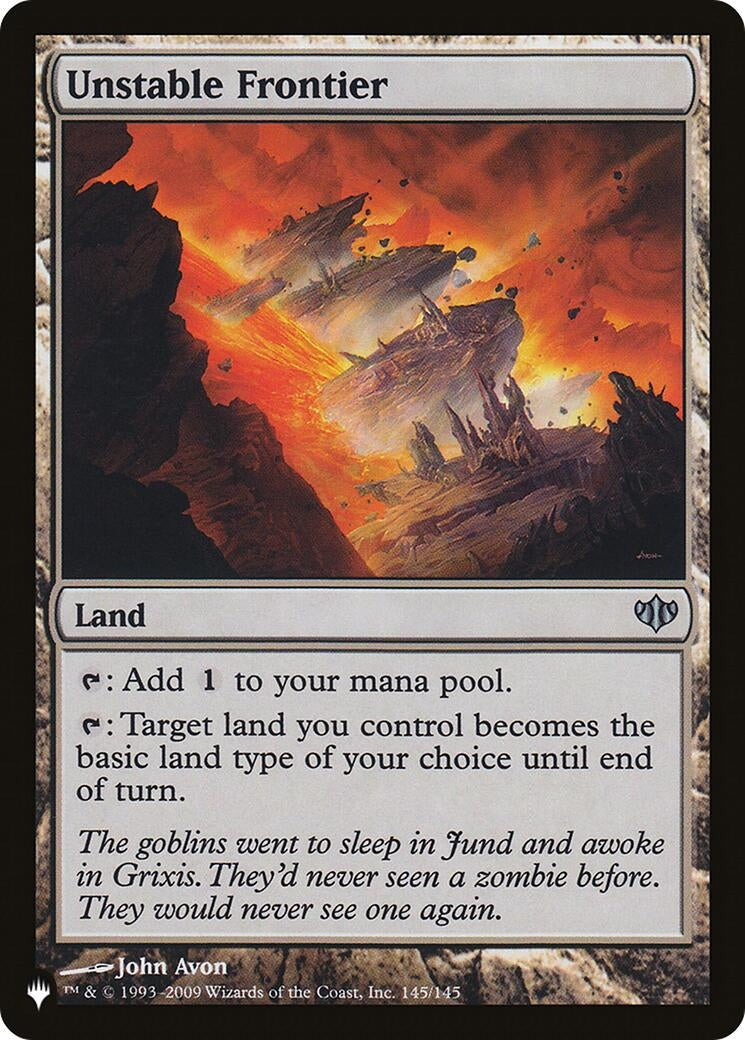 Image for Unstable Frontier