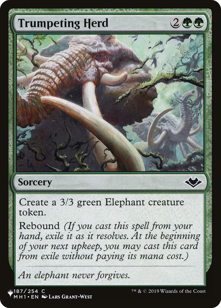 Image for Trumpeting Herd