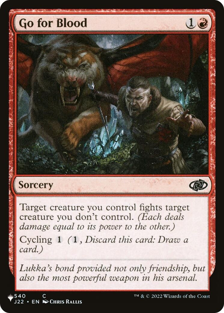 Image for Go for Blood