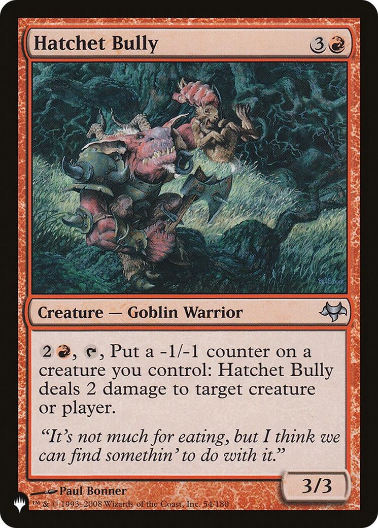 Image for Hatchet Bully