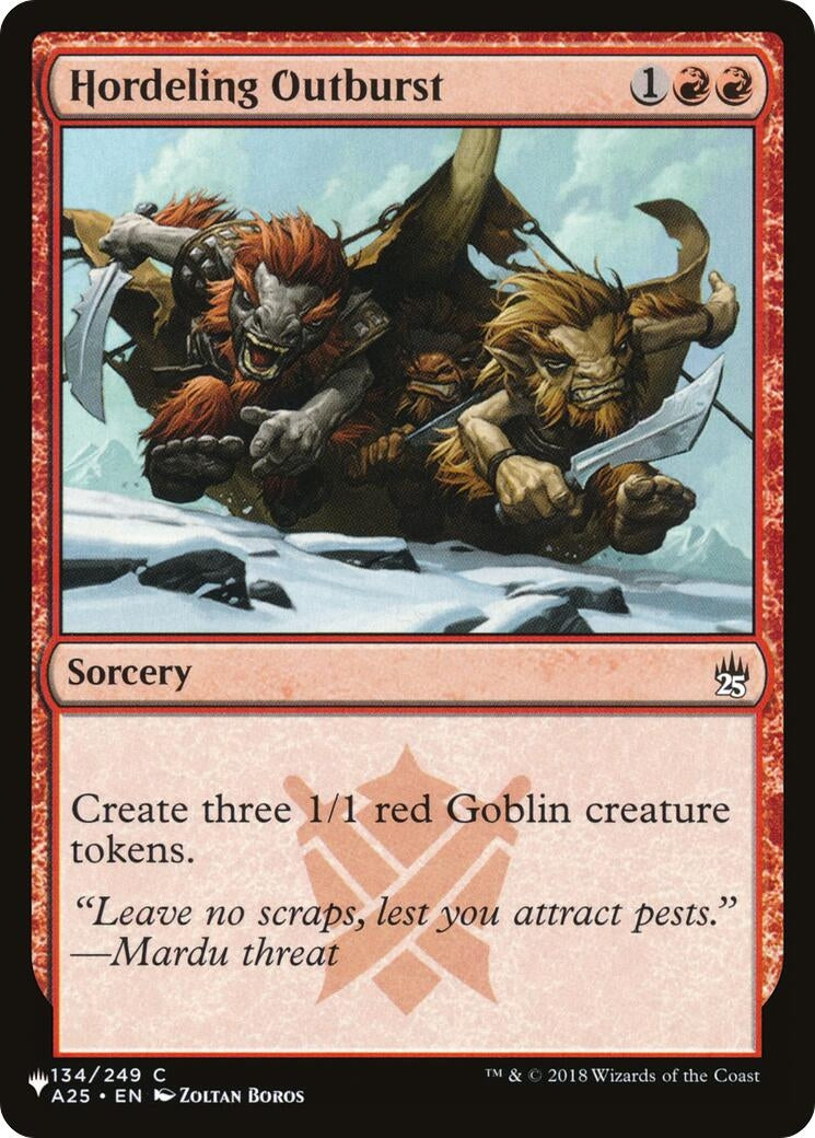 Image for Hordeling Outburst