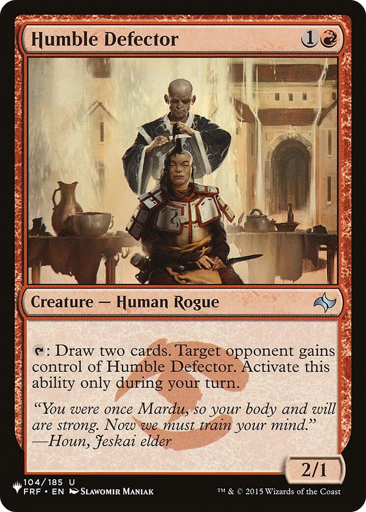 Image for Humble Defector