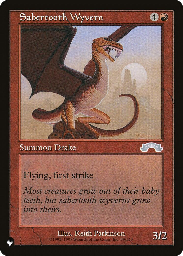 Image for Sabertooth Wyvern