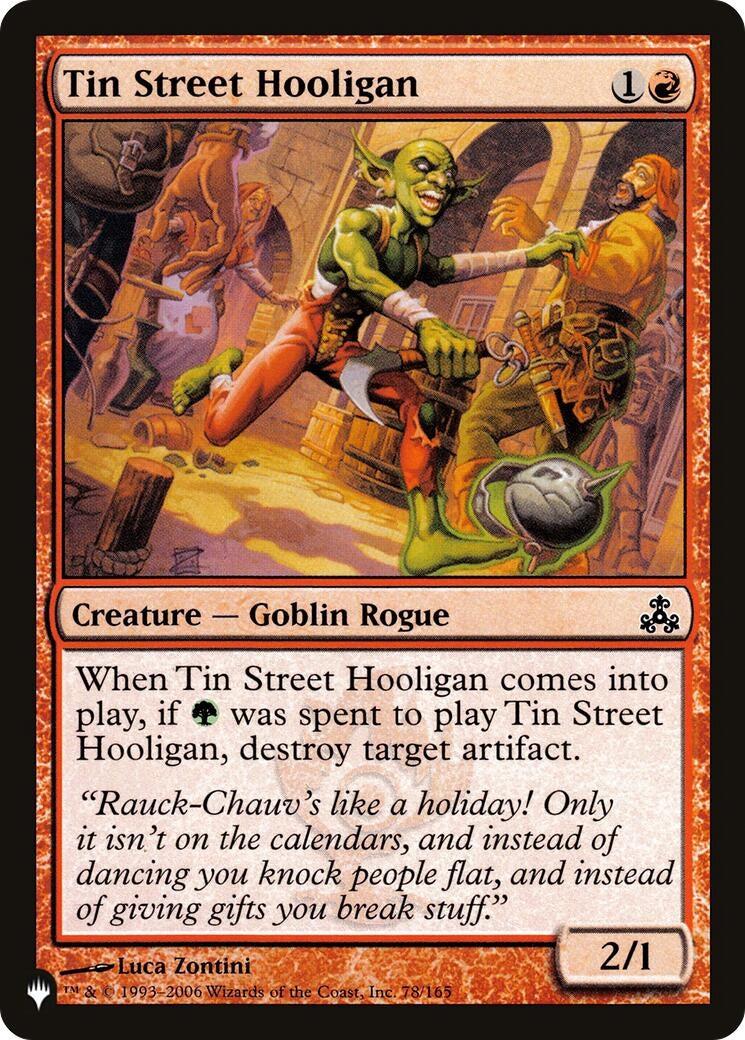 Image for Tin Street Hooligan