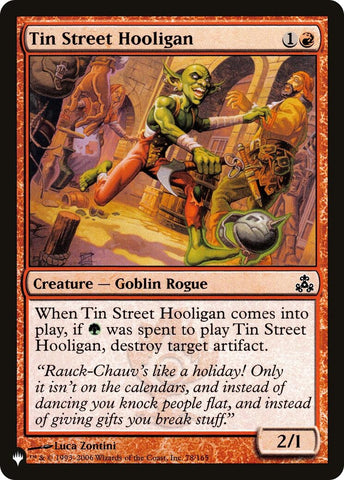 Image for Tin Street Hooligan