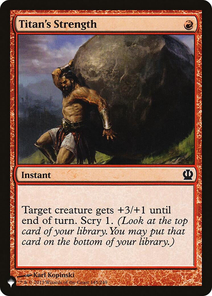 Image for Titan's Strength