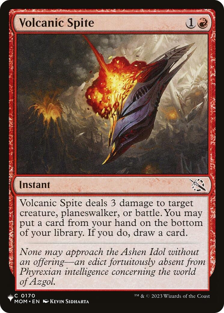 Image for Volcanic Spite