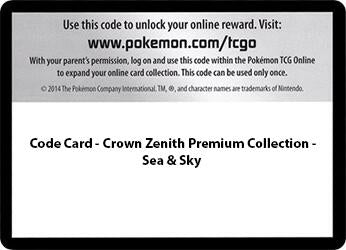 Code Card Sea and Sky Premium Collection [CRZ]