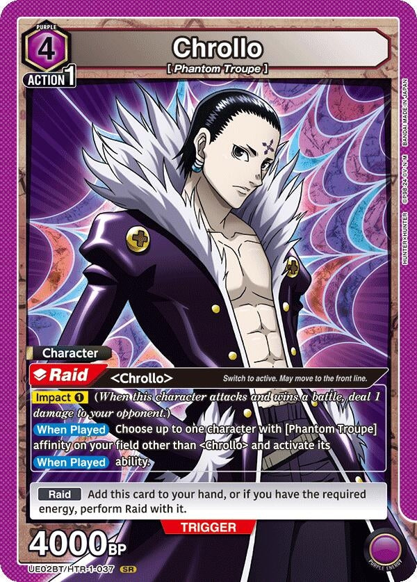 Chrollo 037 (UE02BT/HTR-1-037) [UE02BT]