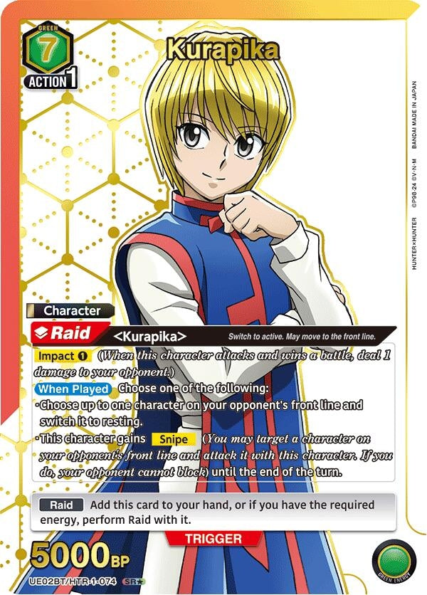 Kurapika 074 SR (UE02BT/HTR-1-074) [UE02BT]
