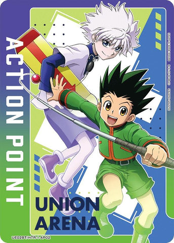 Action Point Card AP02 Killua Zoldyck Gon Freecss (UE02BT/HTR-1-AP02) [UE02BT]