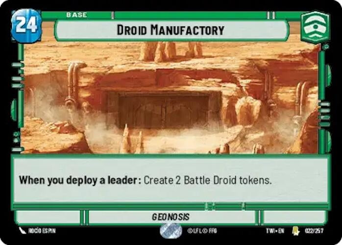 Droid Manufactory (022/257) [TOR]