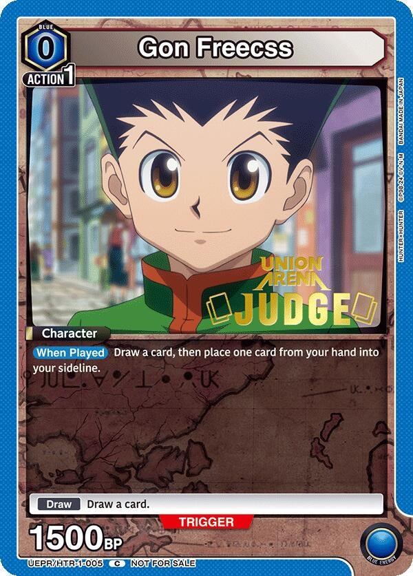 Image for Gon Freecss (005) (Judge Pack) [Union Arena Promotion Cards]