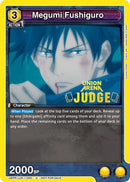 Image for Megumi Fushiguro (Judge Pack) [Union Arena Promotion Cards]