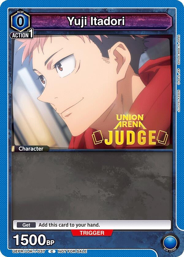 Image for Yuji Itadori (Judge Pack) [Union Arena Promotion Cards]