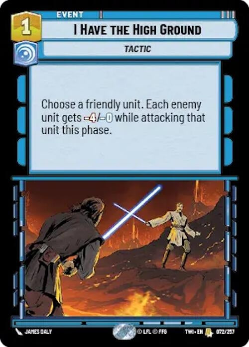 I Have The High Ground (072/257) [TOR]