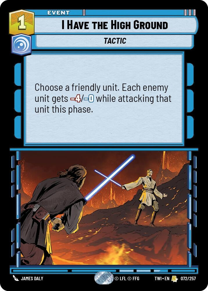 I Have The High Ground (072/257) (Twilight of the Republic)
