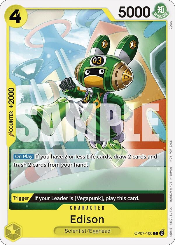 Image for Edison (Tournament Pack 2024 Oct.-Dec.) [One Piece Promotion Cards]