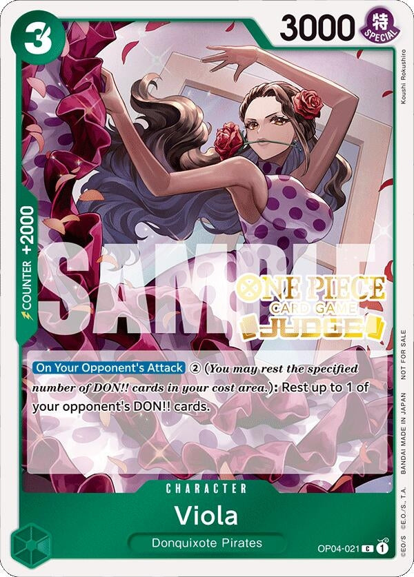 Image for Viola (Judge Pack Vol. 4) [One Piece Promotion Cards]