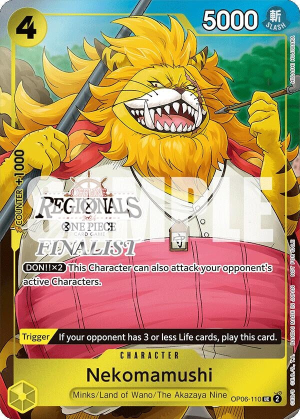 Image for Nekomamushi (Offline Regional 2024 Vol. 3) [Finalist] [One Piece Promotion Cards]