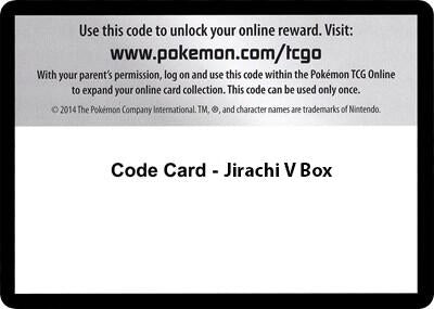 Image for Code Card - Jirachi V Box [MCAP]