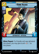 Rune Haako Scheming Second (031/257) [TOR]