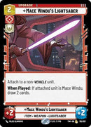 Mace Windus Lightsaber (152/257) [TOR]