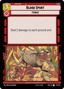 Image for Blood Sport [Twilight of the Republic]