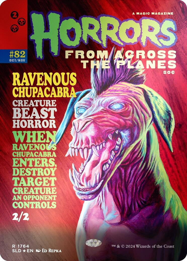 Image for Ravenous Chupacabra (1764) (Rainbow Foil)
