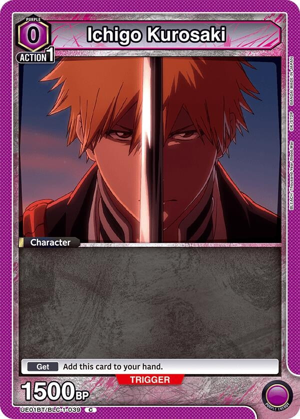 Ichigo Kurosaki 039 Box Topper Foil (UE01BT/BLC-1-039) [UE01BT]